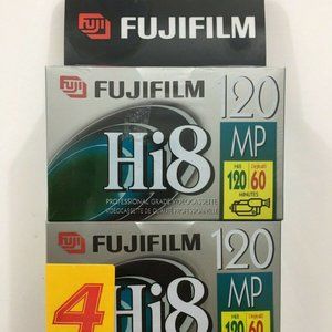 Fuji Film P6-120 Hi8 4-pack Videocassette Tapes MP Hi 8 Professional Grade *NEW*
